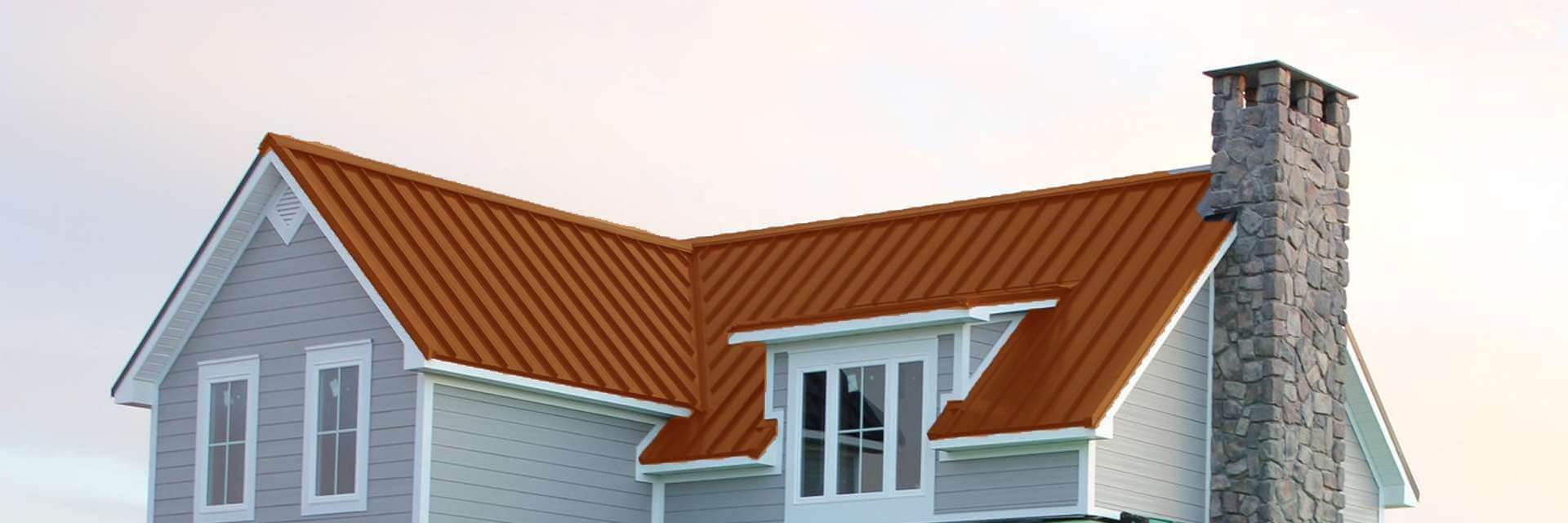 Copper Metallic Metal Roof Panels Anderson, SC